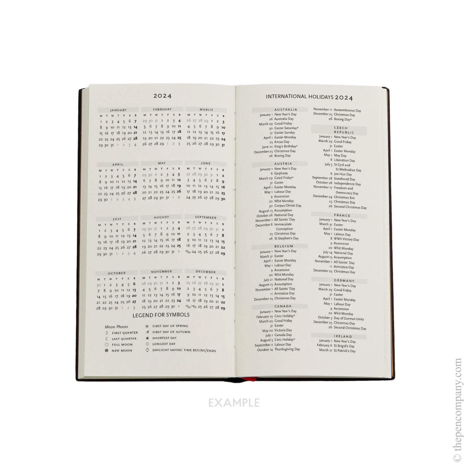 Ultra Paperblanks Sangorski & Sutcliffe 2024 Diary 8 Ultra Paperblanks Sangorski & Sutcliffe 2024 Diary - Image 6