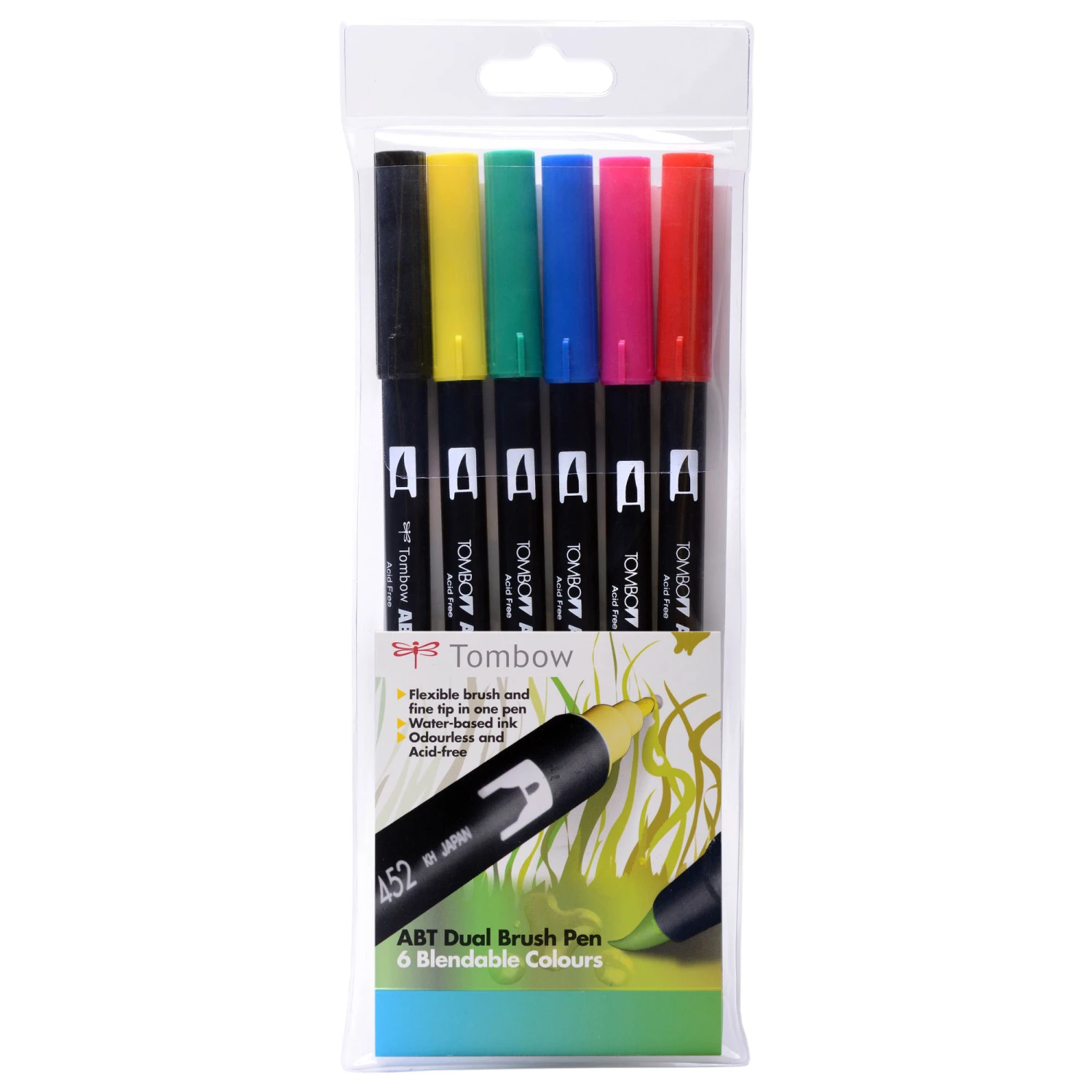 Tombow® Tombow ABT Brush Pen Pack Of 6 3 Tombow® Tombow ABT Brush Pen Pack Of 6