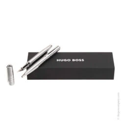 Hugo Boss Label Ballpoint & Rollerball Pen Set