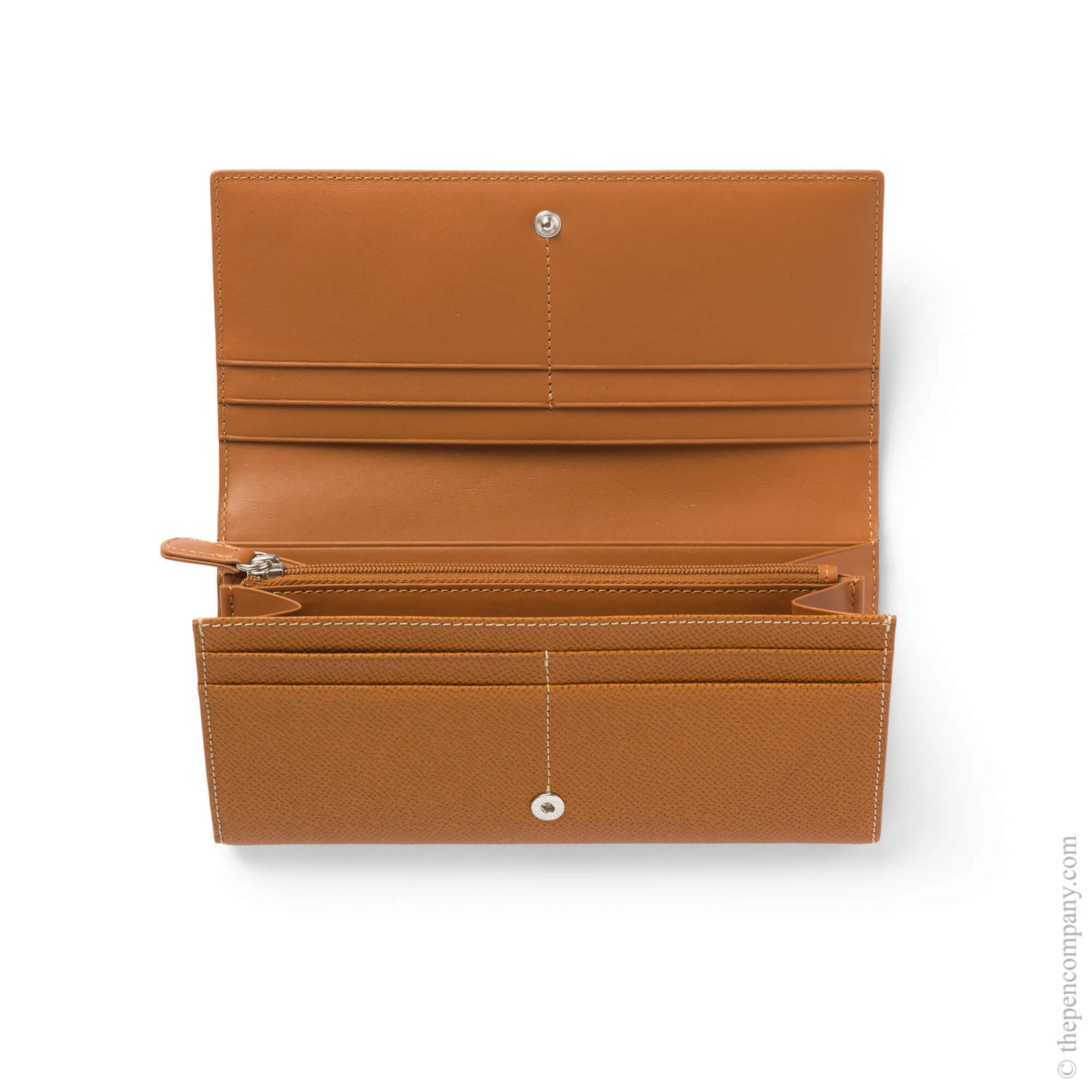 Graf Von Faber-Castell Epsom Ladies Purse With Snap Fastener 5 Graf Von Faber-Castell Epsom Ladies Purse With Snap Fastener - Image 3