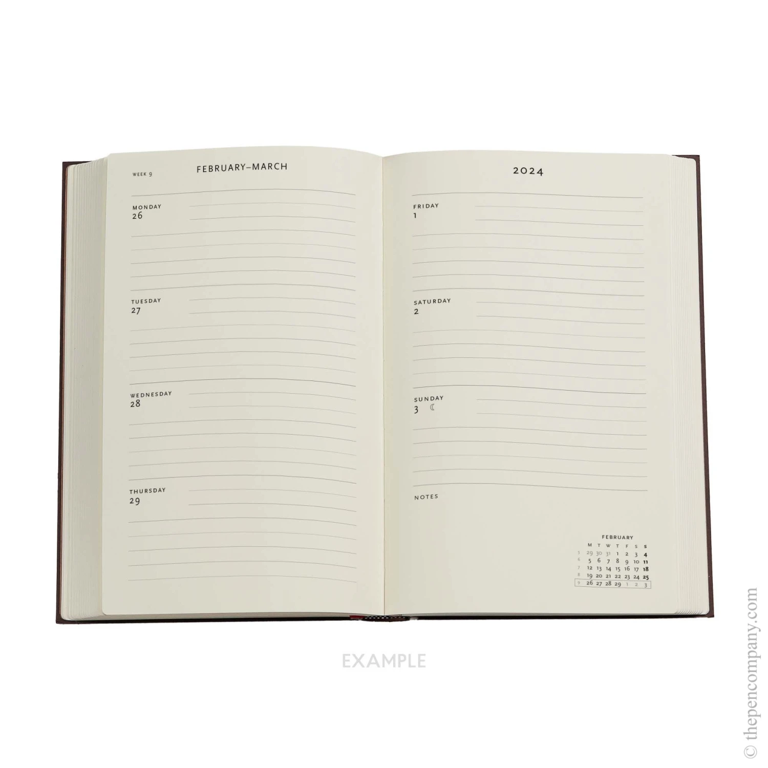 Maxi Paperblanks Old Leather Collection 2024 Diary 6 Maxi Paperblanks Old Leather Collection 2024 Diary - Image 4