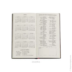 Slim Paperblanks Blue Velvet 2024 Diary -Office Supplies Sale 282452