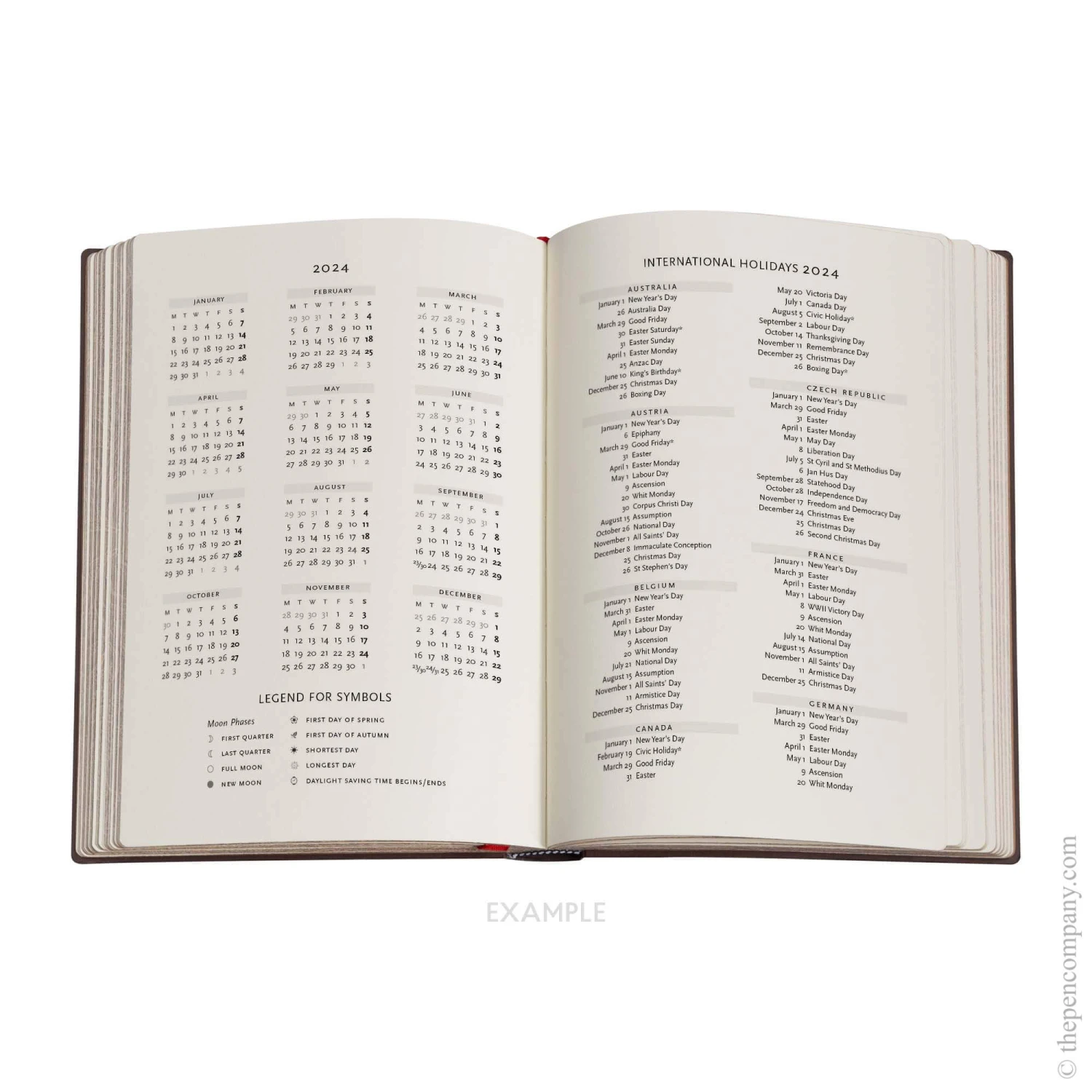 Midi Paperblanks Safavid Binding Art Flexi 2024 Diary 8 Midi Paperblanks Safavid Binding Art Flexi 2024 Diary - Image 6