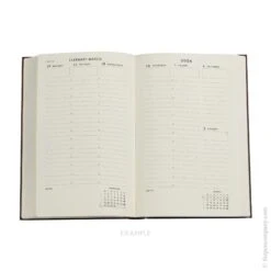 Maxi Paperblanks Virginia Woolf’s Notebooks 2024 Diary The Waves (Volume 4) Vertical Week-to-View -Office Supplies Sale 412920