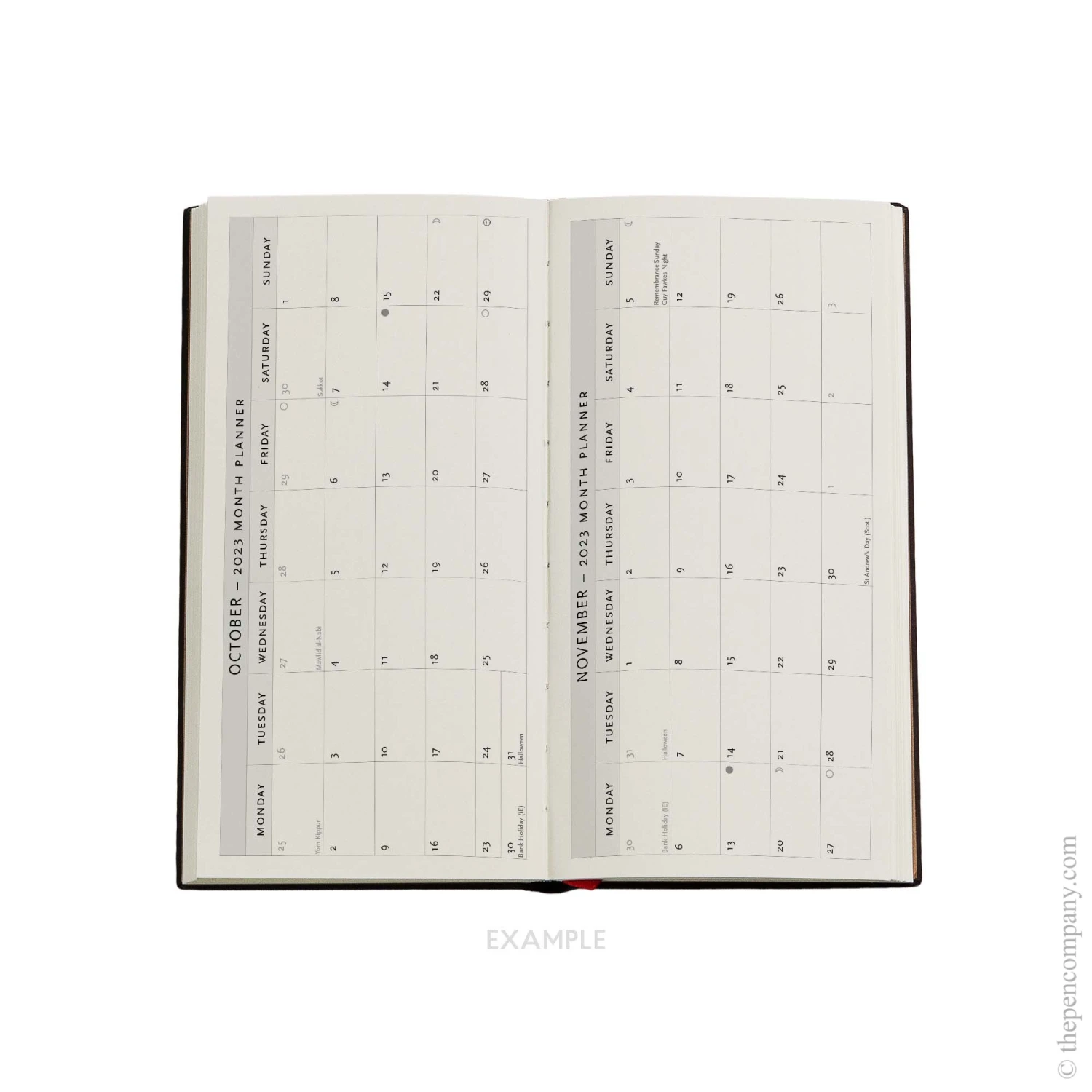 Slim Paperblanks Old Leather Collection 2023 Diary 7 Slim Paperblanks Old Leather Collection 2023 Diary - Image 5