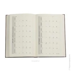 Maxi Paperblanks Virginia Woolf’s Notebooks 2024 Diary The Waves (Volume 4) Vertical Week-to-View -Office Supplies Sale 529425