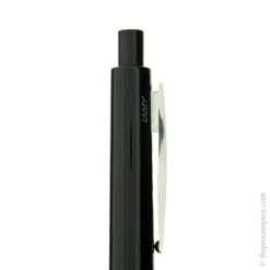 Gloss Black Lamy Accent Rhodium Rings Ballpoint Pen -Office Supplies Sale 588813