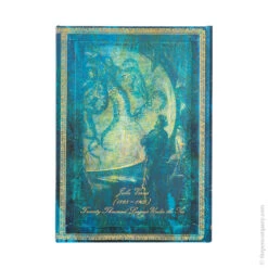 Midi Paperblanks Embellished Manuscripts Collection 2024 Diary Verne, Twenty Thousand Leagues Horizontal Week-to-View -Office Supplies Sale 594945