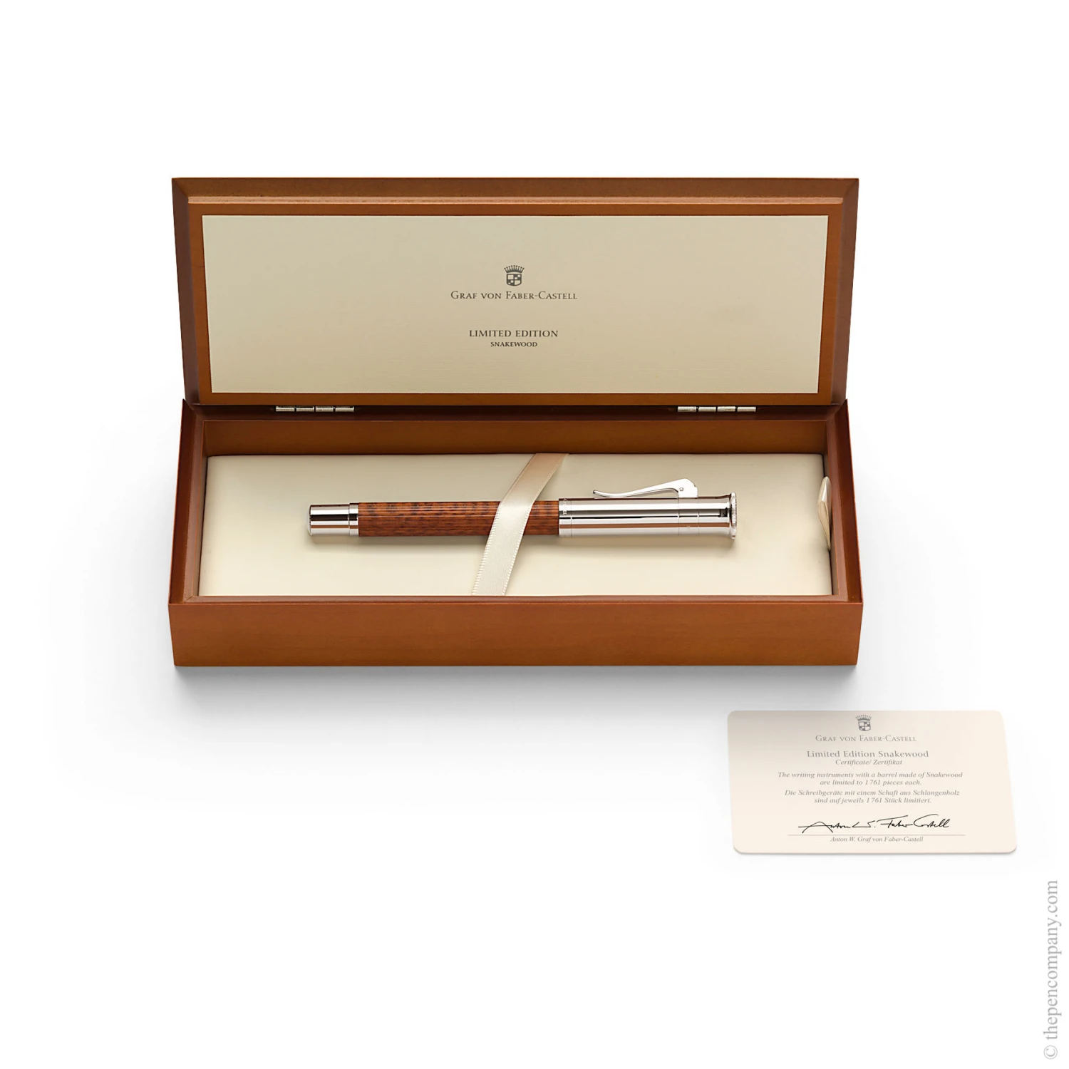 Graf Von Faber-Castell Classic Limited Edition Snakewood Fountain Pen 6 Graf Von Faber-Castell Classic Limited Edition Snakewood Fountain Pen - Image 4