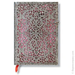 Midi Paperblanks Silver Filigree Journal Journal