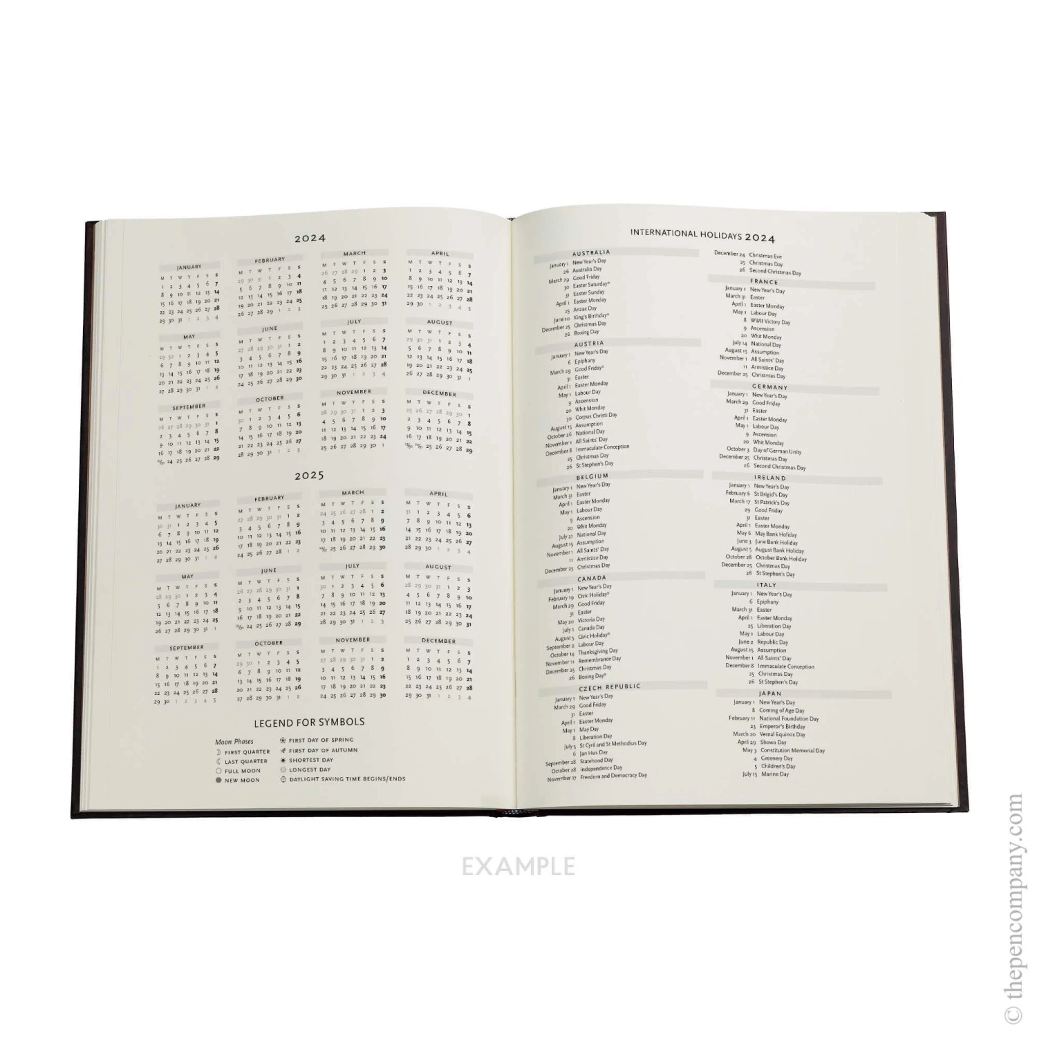 Grande Paperblanks Safavid Binding Art 2024 Diary 8 Grande Paperblanks Safavid Binding Art 2024 Diary - Image 6