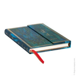 Midi Paperblanks Embellished Manuscripts Collection 2024 Diary Verne, Twenty Thousand Leagues Horizontal Week-to-View -Office Supplies Sale 702067 1