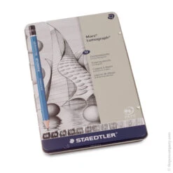 Staedtler Mars Lumograph Pack Of 12 Graphite Pencil