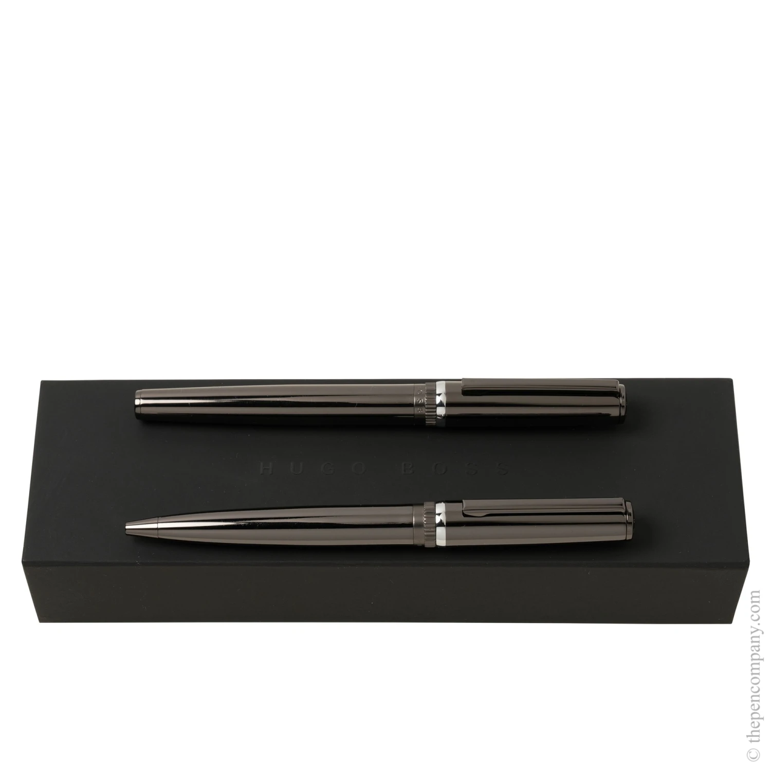 Hugo Boss Gear Ballpoint & Fountain Pen Set 3 Hugo Boss Gear Ballpoint & Fountain Pen Set