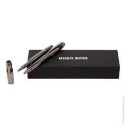 Hugo Boss Chevron Rollerball & Ballpoint Pen Set
