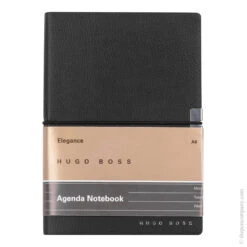 A6 Black Hugo Boss Elegance Storyline Notebook Notepad Lined -Office Supplies Sale 829326