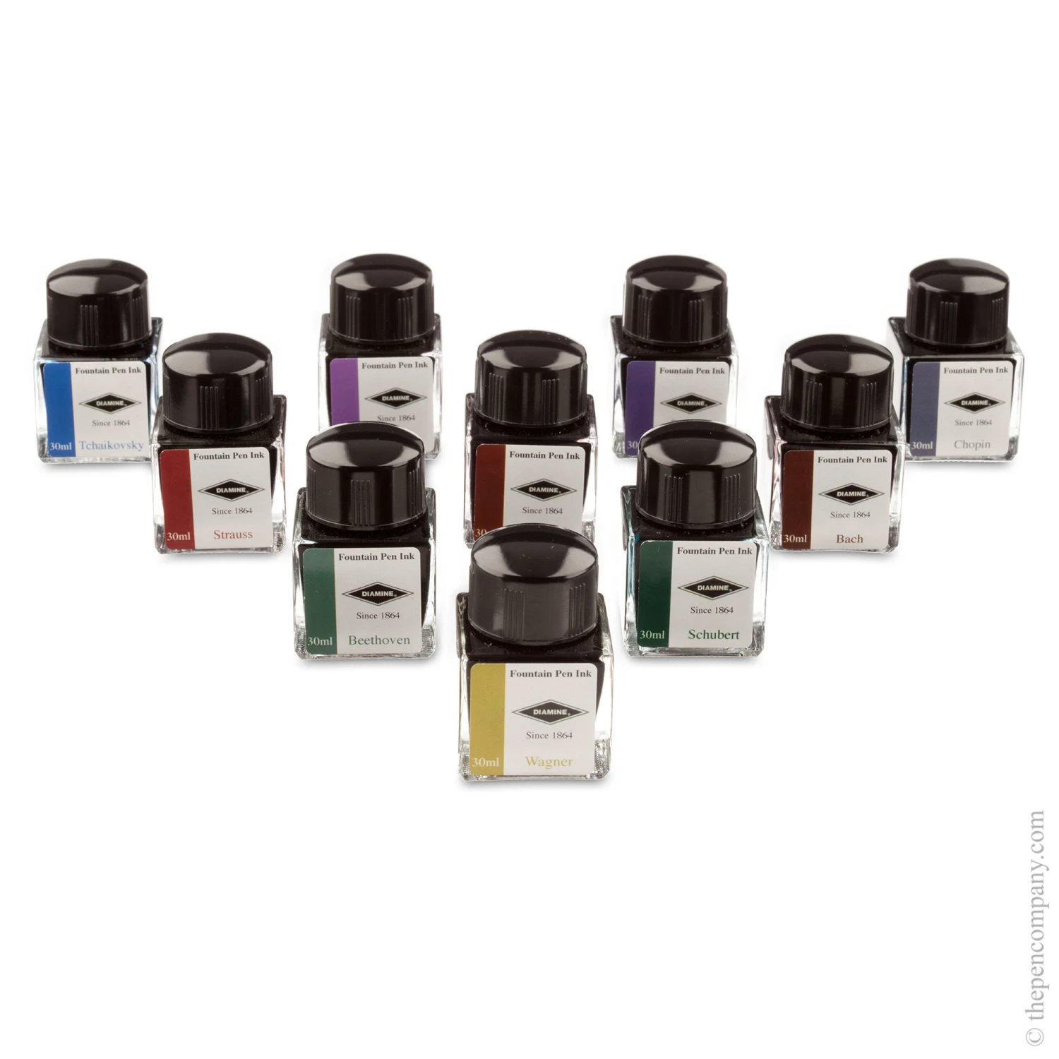 Diamine Bottled Music Collection Fountain Pen Ink Set 4 Diamine Bottled Music Collection Fountain Pen Ink Set - Image 2