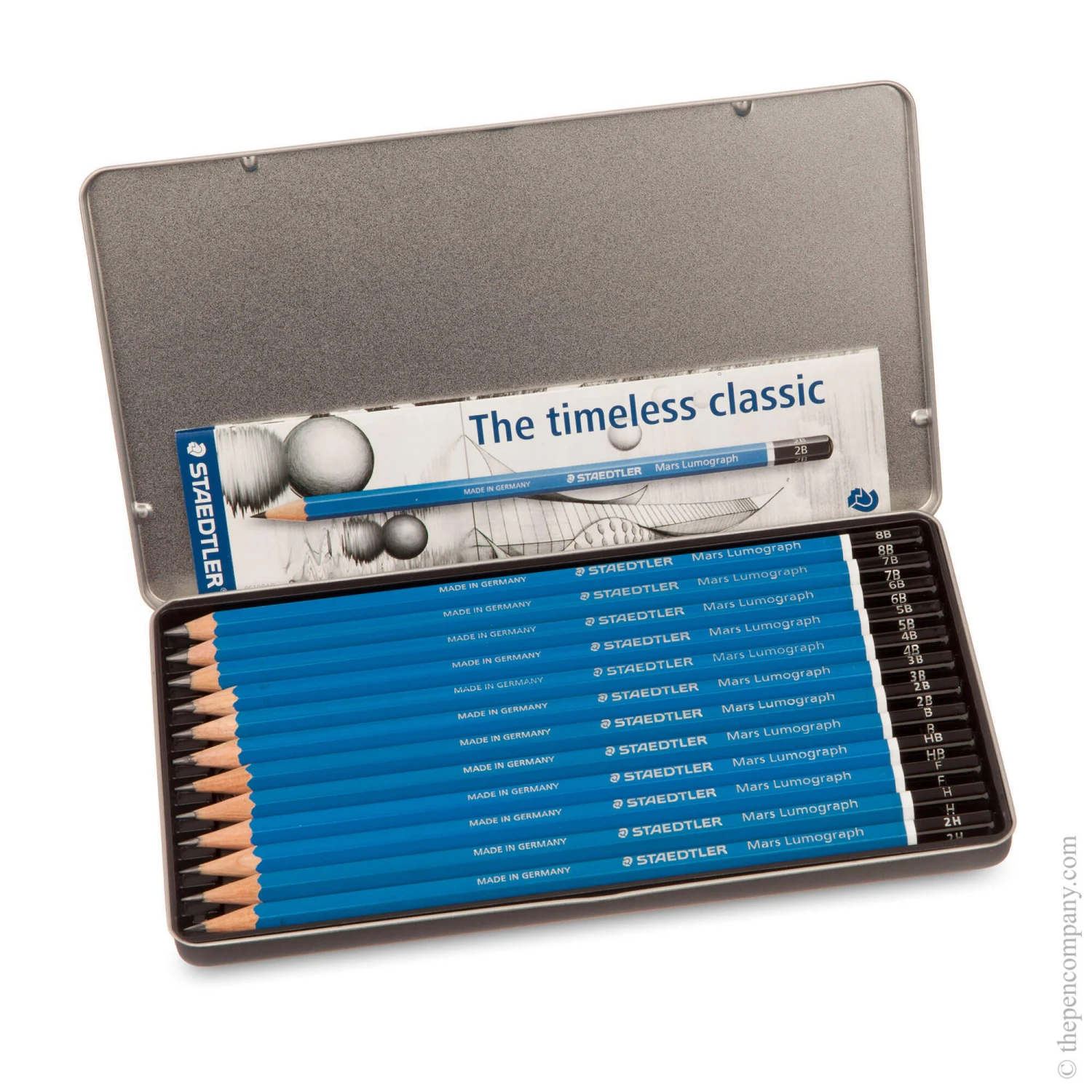Staedtler Mars Lumograph Pack Of 12 Graphite Pencil 4 Staedtler Mars Lumograph Pack Of 12 Graphite Pencil - Image 2